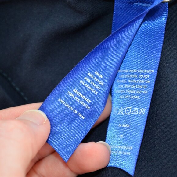 Kit and Ace Navy Made to Move Jacket Sz S - Picture 5 of 9